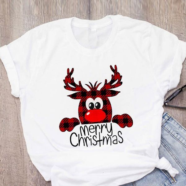 graphic cartoon plaid deer womens t shirts cute funny 90s clothes merry christmas print lady tees clothing female shirt, White
graphic cartoon plaid deer womens t shirts cute funny 90s clothes merry christmas print lady tees clothing female shirt, White