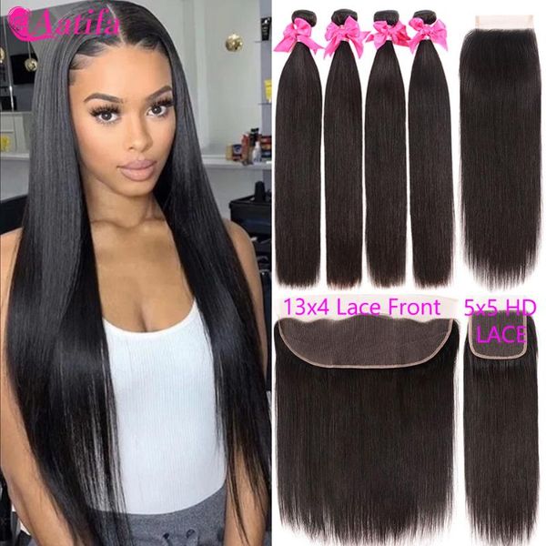 human hair bulks transparent lace frontal with bundles peruvian straight 5x5 hd 10a virgin closure, Black
human hair bulks transparent lace frontal with bundles peruvian straight 5x5 hd 10a virgin closure, Black