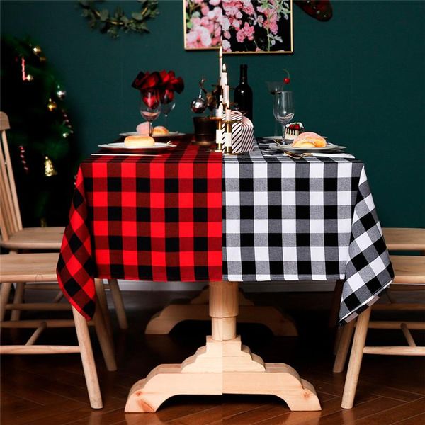 table cloth christmas plaid rectangular cover cotton modern decorative dinning black red tablecloth event birthday party
table cloth christmas plaid rectangular cover cotton modern decorative dinning black red tablecloth event birthday party