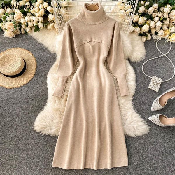 woherb women vintage party maxi dress long puff sleeve turtleneck elegant casual dresses hollow out fashion vestidos, Black;gray
woherb women vintage party maxi dress long puff sleeve turtleneck elegant casual dresses hollow out fashion vestidos, Black;gray