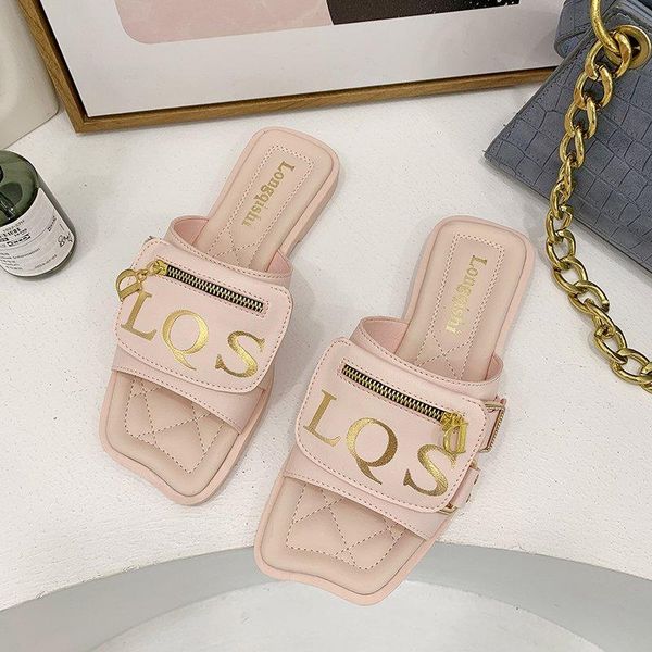 slippers women 2021 summer net red outdoor beach flip flops female casual fashion ladies non slip soft sole slides, Black
slippers women 2021 summer net red outdoor beach flip flops female casual fashion ladies non slip soft sole slides, Black