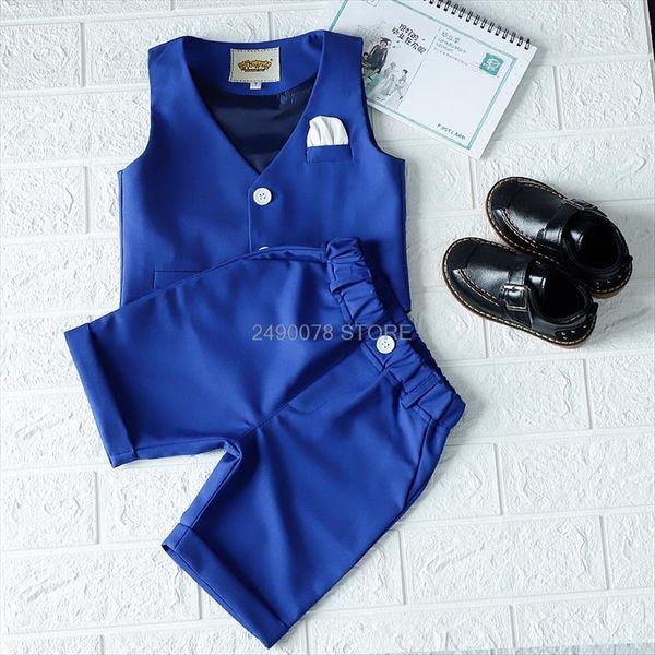 boys girls summer vest shorts clothing set baby children birthday ceremonial wedding dress skirt suit gentleman kids costumes, White
boys girls summer vest shorts clothing set baby children birthday ceremonial wedding dress skirt suit gentleman kids costumes, White