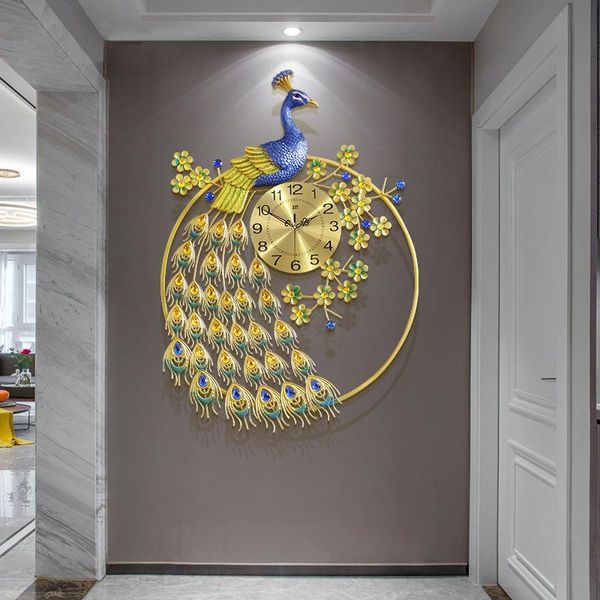 wall clocks peacock clock european living room creative home decorative quiet atmosphere quartz
wall clocks peacock clock european living room creative home decorative quiet atmosphere quartz