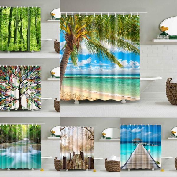 forest scenic pattern waterproof shower curtain with hooks 3d painting bathroom bathing curtains home decor
forest scenic pattern waterproof shower curtain with hooks 3d painting bathroom bathing curtains home decor
