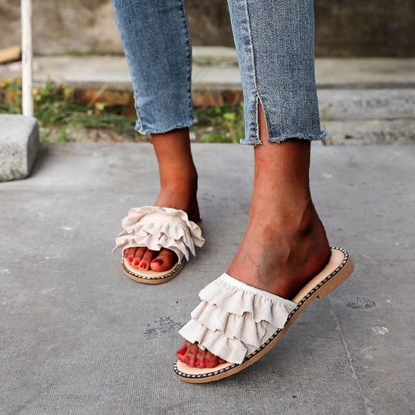 slippers women pleated slides comfortable hard-wearing lightweight sandals outdoor luxury shoes zapatillas mujer, Black
slippers women pleated slides comfortable hard-wearing lightweight sandals outdoor luxury shoes zapatillas mujer, Black
