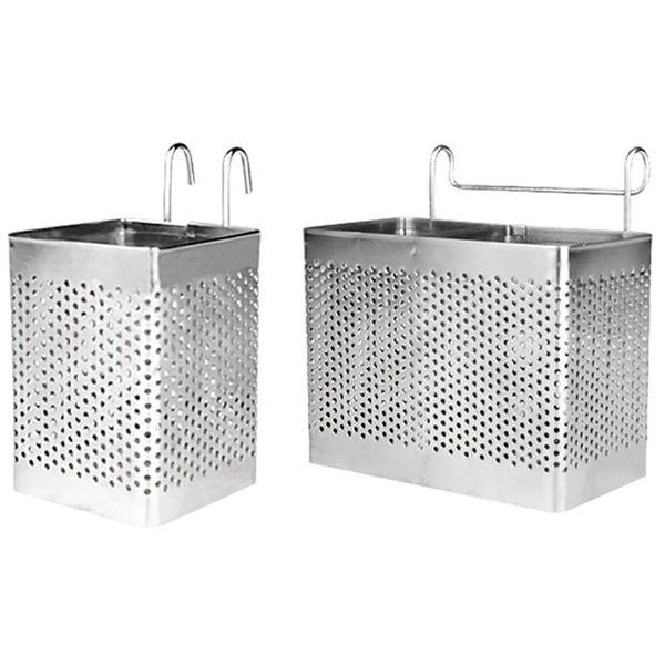 kitchen storage & organization 2x stainless steel chopsticks holder hanging cutlery drying basket tableware drainer with hooks utensil(b&a)
kitchen storage & organization 2x stainless steel chopsticks holder hanging cutlery drying basket tableware drainer with hooks utensil(b&a)