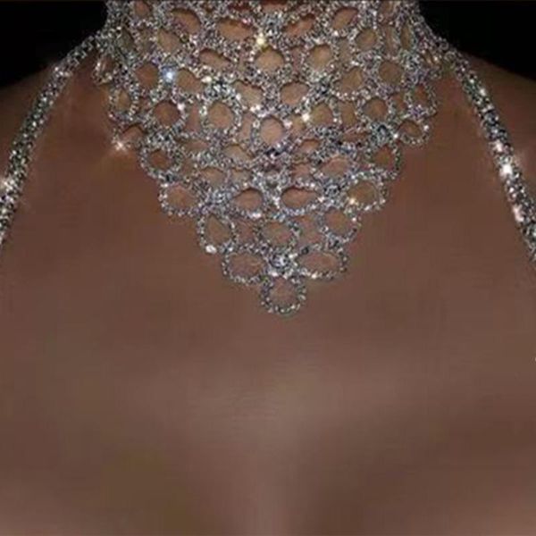 chokers rhinestone bib choker necklace flower shape statement wedding jewelry for women luxury crystal collar, Golden;silver
chokers rhinestone bib choker necklace flower shape statement wedding jewelry for women luxury crystal collar, Golden;silver