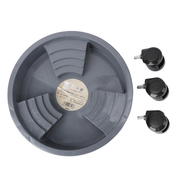 1pc thickening moving flowerpot tray universal bottom wheel base(gray) planters & pots
1pc thickening moving flowerpot tray universal bottom wheel base(gray) planters & pots