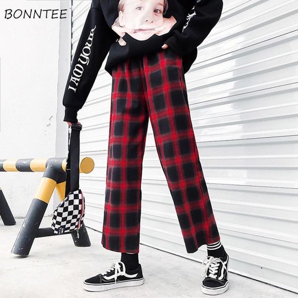 women's pants & capris women summer breathable simple plaid elegant retro ankle-length loose all-match high waist casual womens harajuk, Black;white
women's pants & capris women summer breathable simple plaid elegant retro ankle-length loose all-match high waist casual womens harajuk, Black;white