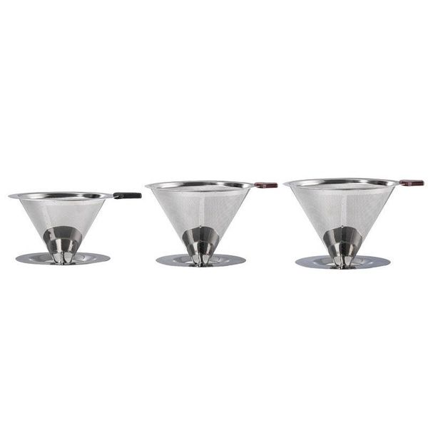 coffee filters filter double layer 304 stainless steel, drip type metal funnel net pot no paper screen
coffee filters filter double layer 304 stainless steel, drip type metal funnel net pot no paper screen