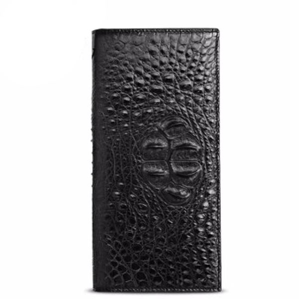 vvbrown true crocodile bag men wallet more screens purse multi-function business long wallets, Red;black
vvbrown true crocodile bag men wallet more screens purse multi-function business long wallets, Red;black