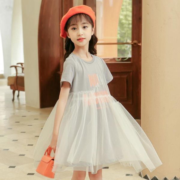 korean style dress for girls summer short sleeve fashion mesh hem gowns kids outdoor park walk casual dresses children clothes girl's, Red;yellow
korean style dress for girls summer short sleeve fashion mesh hem gowns kids outdoor park walk casual dresses children clothes girl's, Red;yellow