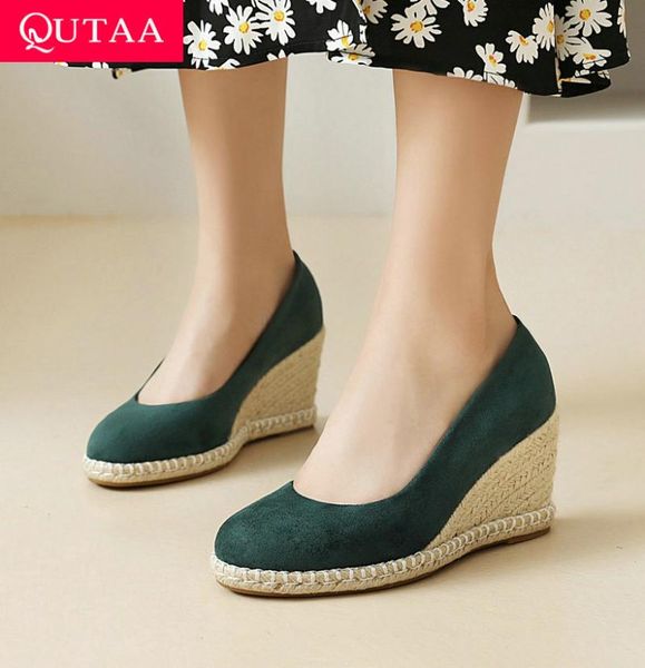 flock platform slip on female shoes spring autumn wedge high heels round toe fashion women pumps big size 34-43 dress, Black
flock platform slip on female shoes spring autumn wedge high heels round toe fashion women pumps big size 34-43 dress, Black