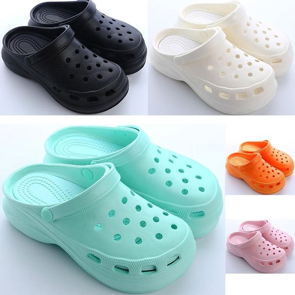 womens summer thick-soled hole shoes ladies height increase shoe black white orange pink girls women beach classic sandals slippers twenty e
womens summer thick-soled hole shoes ladies height increase shoe black white orange pink girls women beach classic sandals slippers twenty e