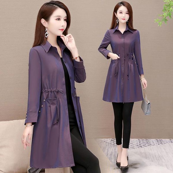 women's trench coats women 2021 autumn winter coat female single breasted slim fit windbreaker casaco feminino abrigos mujer outerwear, Tan;black
women's trench coats women 2021 autumn winter coat female single breasted slim fit windbreaker casaco feminino abrigos mujer outerwear, Tan;black