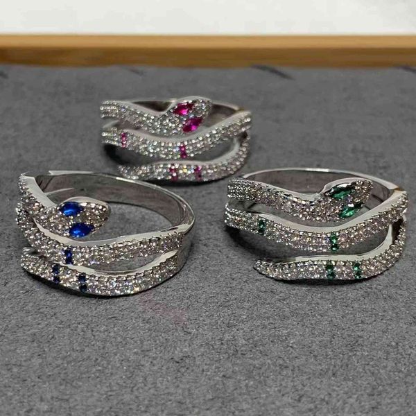 family a's spirit snake ring female shaped red corundum index finger exaggeration, Silver
family a's spirit snake ring female shaped red corundum index finger exaggeration, Silver
