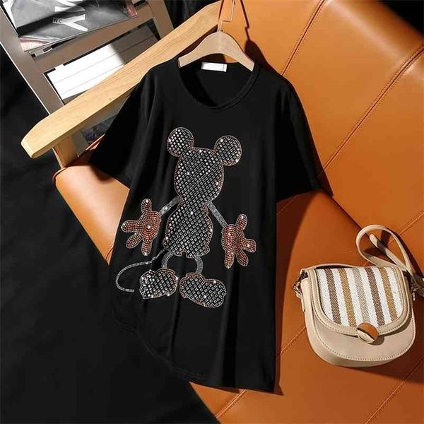 summer fashion loose large size short-sleeve t-shirt for women casual personality cartoon pattern diamond female tx160 210406, White
summer fashion loose large size short-sleeve t-shirt for women casual personality cartoon pattern diamond female tx160 210406, White