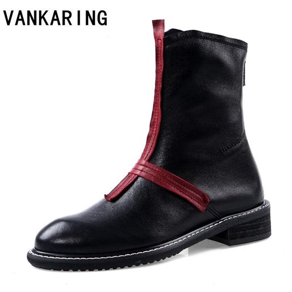 boots european american fashion cross stitch sheepskin rouns toe thick heel stitching side zipper soft leather women's ankle, Black
boots european american fashion cross stitch sheepskin rouns toe thick heel stitching side zipper soft leather women's ankle, Black
