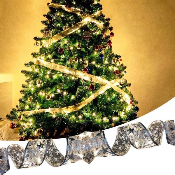 christmas decorations copper wire ribbon wrapping with led lights bows fairy string waterproof fabric tree
christmas decorations copper wire ribbon wrapping with led lights bows fairy string waterproof fabric tree