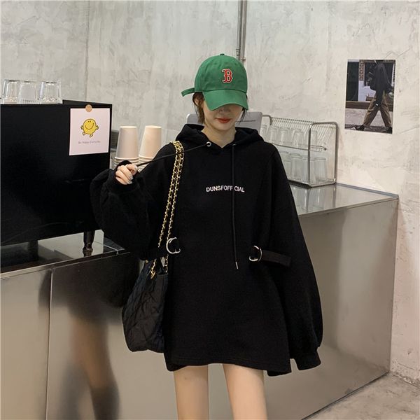 hoodies ytx059 women's jerseys autumn and winter korean style loose hooded design, Black
hoodies ytx059 women's jerseys autumn and winter korean style loose hooded design, Black