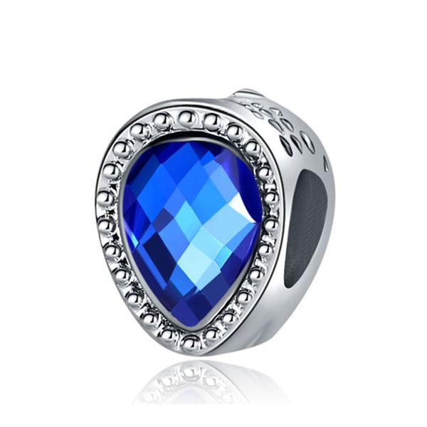 1pcs pretty blue water drop pendant diy beads adapting to original pandora charm bracelet ladies jewelry making gifts, Silver
1pcs pretty blue water drop pendant diy beads adapting to original pandora charm bracelet ladies jewelry making gifts, Silver