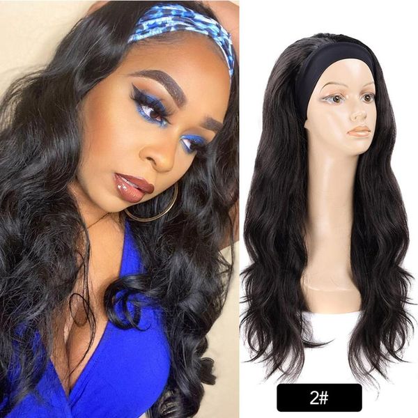 synthetic wigs long wave headband wig for women fake hair natural body ombre black blonde with ice 28inch 260g
synthetic wigs long wave headband wig for women fake hair natural body ombre black blonde with ice 28inch 260g