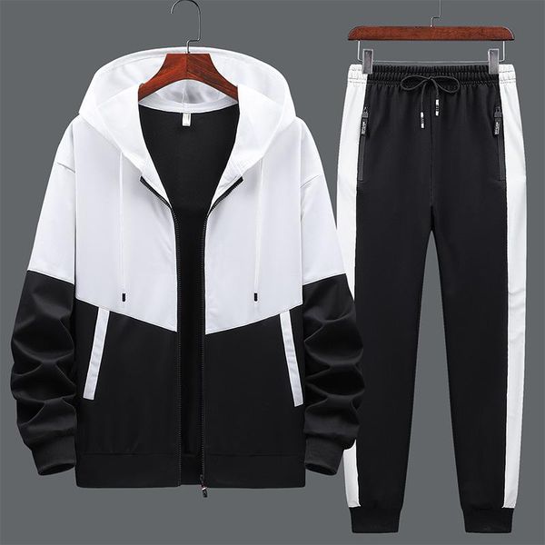 men's tracksuits men tracksuit two pieces set 2021 spring autumn hooded sweatshirt+pants fashion hoodie sportswear suit mens clothing, Gray
men's tracksuits men tracksuit two pieces set 2021 spring autumn hooded sweatshirt+pants fashion hoodie sportswear suit mens clothing, Gray