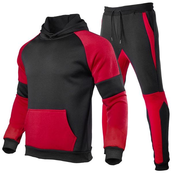 men's tracksuits 2021 est autumn / winter coat tracksuit men hoodies + pants suit two piece pullover streetwear fashion casual sets, Gray
men's tracksuits 2021 est autumn / winter coat tracksuit men hoodies + pants suit two piece pullover streetwear fashion casual sets, Gray
