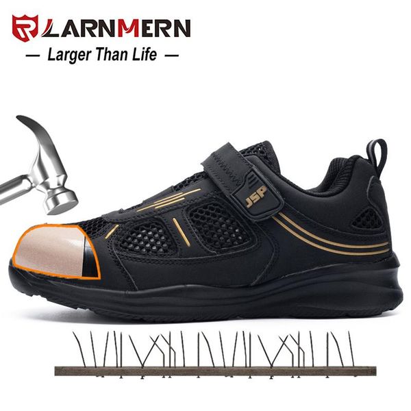 boots larnmern men's safety shoes work shoe steel toe comfortable lightweight breathable anti-smashing anti-puncture construction, Black
boots larnmern men's safety shoes work shoe steel toe comfortable lightweight breathable anti-smashing anti-puncture construction, Black