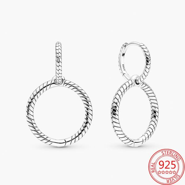 hoop & huggie 100% 925 sterling silver brand moments charm double earrings for women jewelry, Golden;silver
hoop & huggie 100% 925 sterling silver brand moments charm double earrings for women jewelry, Golden;silver