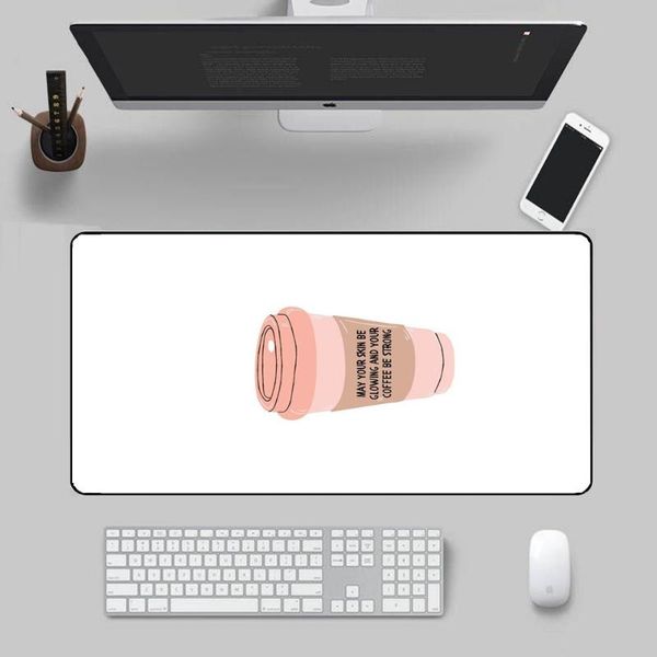 mouse pads & wrist rests may your skin be glowing and coffee strong pad gaming large non-slip desk mat for office/home
mouse pads & wrist rests may your skin be glowing and coffee strong pad gaming large non-slip desk mat for office/home