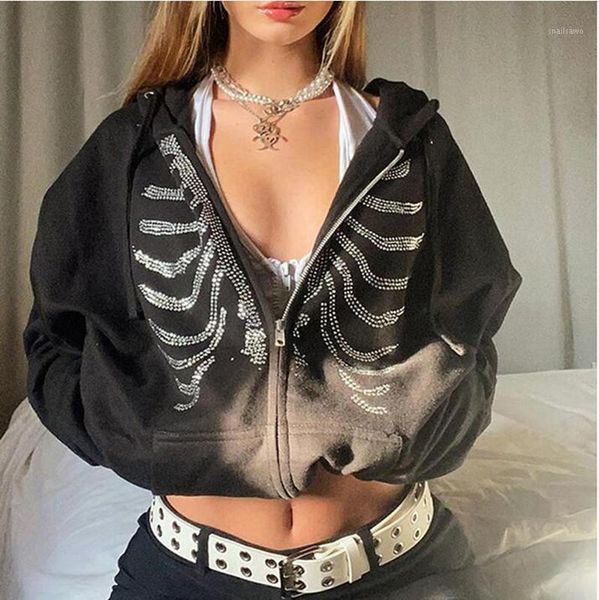women's hoodies & sweatshirts women rhinestone black zip up oversized sweatshirt punk skull harajuku hooded jacket streetwear red
women's hoodies & sweatshirts women rhinestone black zip up oversized sweatshirt punk skull harajuku hooded jacket streetwear red