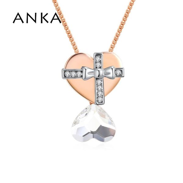 pendant necklaces anka fashion heart crystal necklace with bow for women final fantasy made crystals from austria #133505, Silver
pendant necklaces anka fashion heart crystal necklace with bow for women final fantasy made crystals from austria #133505, Silver
