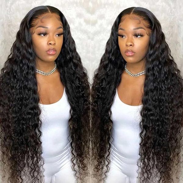 lace wigs 13x6 hd transparent front human hair for women preplucked brazilian water wave frontal wig remy, Black;brown
lace wigs 13x6 hd transparent front human hair for women preplucked brazilian water wave frontal wig remy, Black;brown