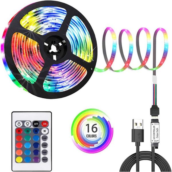 strips portable usb led light strip rgb 5v lights with remote and app control music sync smd smd2835 for bedroom outdoor
strips portable usb led light strip rgb 5v lights with remote and app control music sync smd smd2835 for bedroom outdoor