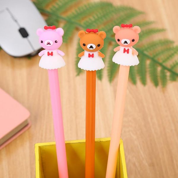 3pcs cute things gel pen cartoon bear school pens creative stationery office accessories kawaii for girls
3pcs cute things gel pen cartoon bear school pens creative stationery office accessories kawaii for girls