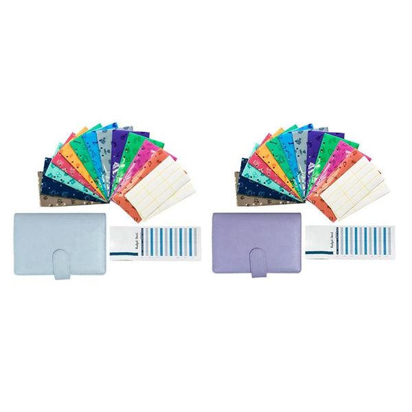 gift wrap 2set cash budget envelope wallet , 24 perforated vertical opening envelope, blue & purple
gift wrap 2set cash budget envelope wallet , 24 perforated vertical opening envelope, blue & purple