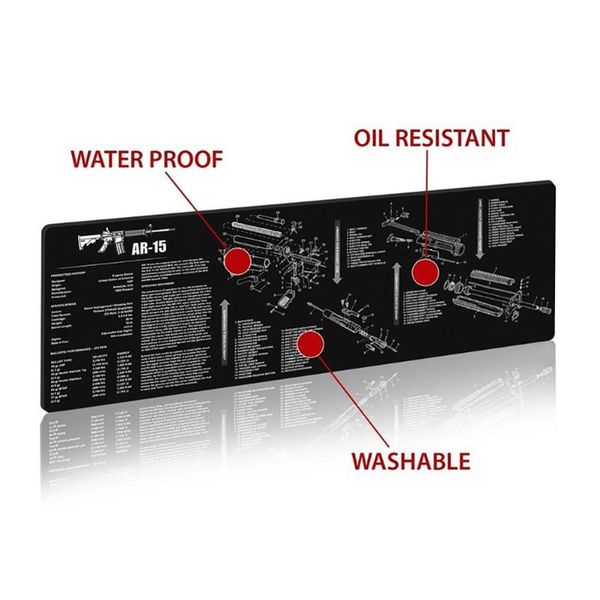 mouse pads & wrist rests 12x36inch gun cleaning bench mat with parts diagram for ar15 remington 870
mouse pads & wrist rests 12x36inch gun cleaning bench mat with parts diagram for ar15 remington 870