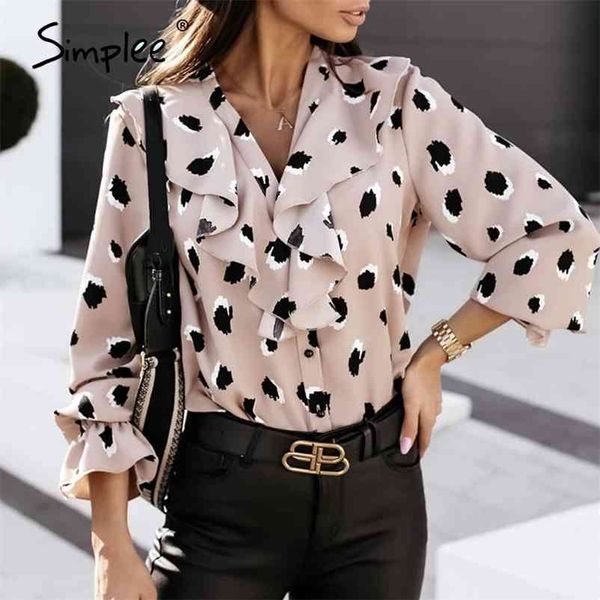 v neck blouse elegant women loose chic autumn shirt ladies fashion printed chiffon casual female clothing 210414, White
v neck blouse elegant women loose chic autumn shirt ladies fashion printed chiffon casual female clothing 210414, White