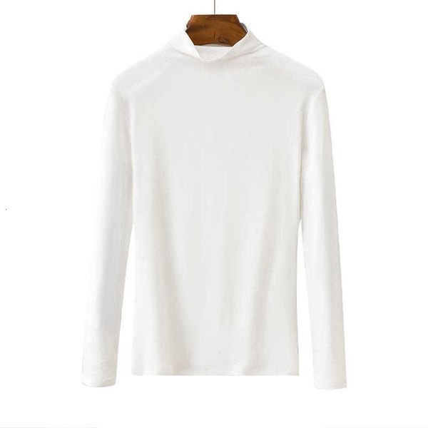 women's sweaters counter order version of modal bottomed shirt women's foreign style with half high neck tight spring and autumn t, White;black
women's sweaters counter order version of modal bottomed shirt women's foreign style with half high neck tight spring and autumn t, White;black