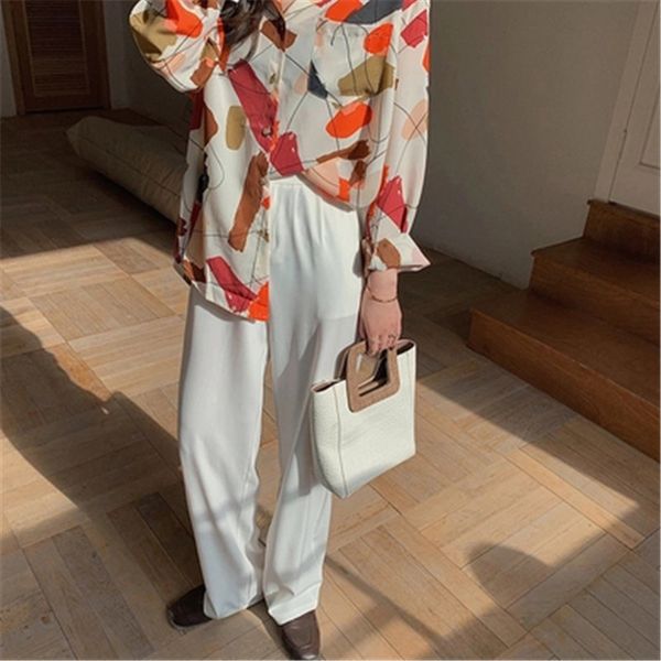stylish high waist loose streetwear solid plus size s-l ol straight students chic casual trousers 210421, Black;white
stylish high waist loose streetwear solid plus size s-l ol straight students chic casual trousers 210421, Black;white