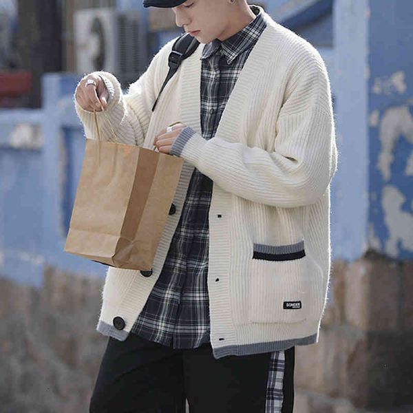 men's sweaters casual legible with v-cleavage knitted male cardigan winter man fashion loose sweater ndx3, White;black
men's sweaters casual legible with v-cleavage knitted male cardigan winter man fashion loose sweater ndx3, White;black