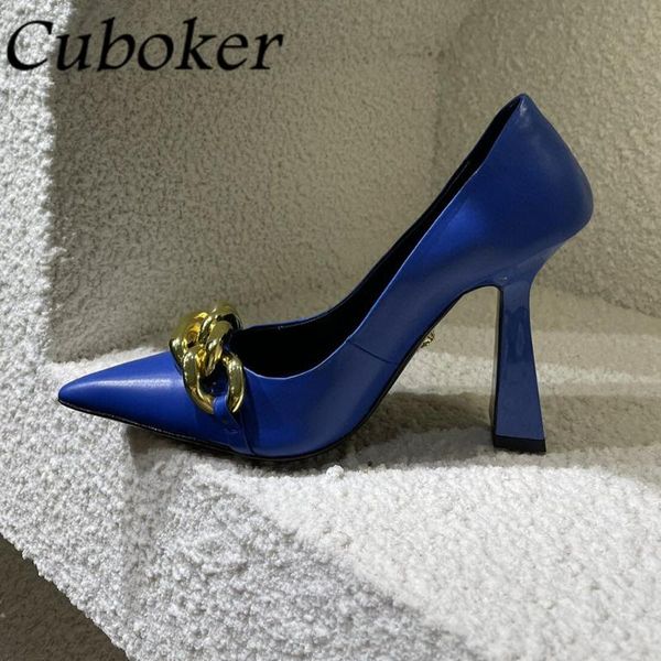 dress shoes spring stiletto metal chain sandals women slip on pointed toe ladies party high heels pumps female, Black
dress shoes spring stiletto metal chain sandals women slip on pointed toe ladies party high heels pumps female, Black