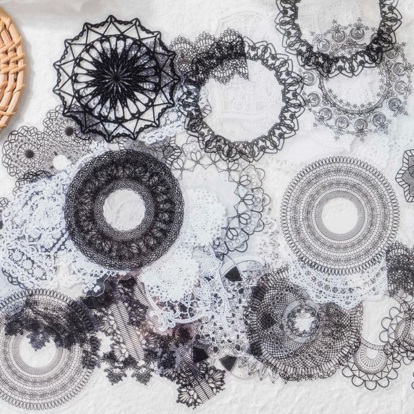 gift wrap 30pcs black white lace fantasy stickers vintage diy diary po theme pet decoration scrapbooking material stationery
gift wrap 30pcs black white lace fantasy stickers vintage diy diary po theme pet decoration scrapbooking material stationery
