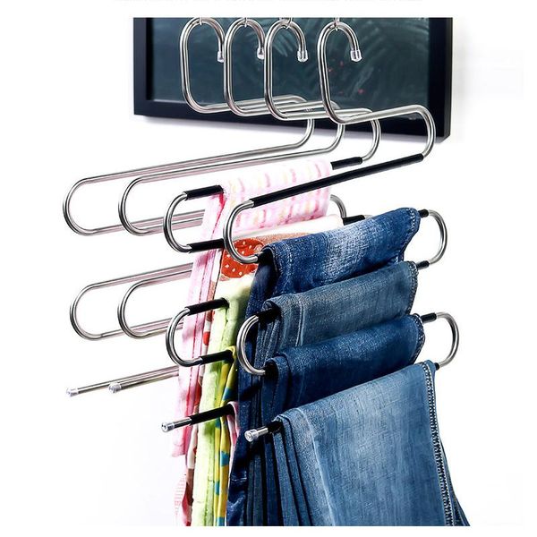 hangers & racks 5 layers s shape multifunctional clothes pants storage cloth rack multilayer hanger
hangers & racks 5 layers s shape multifunctional clothes pants storage cloth rack multilayer hanger