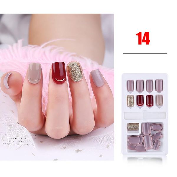 30pcs/set nails patch full cover press on sticker fake easy to move nail tips for girls women soyw889 false, Red;gold
30pcs/set nails patch full cover press on sticker fake easy to move nail tips for girls women soyw889 false, Red;gold