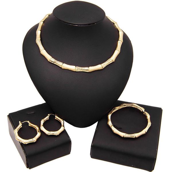 earrings & necklace yulaili fashion dubai gold jewelry sets bridal party wedding copper alloy jewellery geometric bracelet bijoux, Silver
earrings & necklace yulaili fashion dubai gold jewelry sets bridal party wedding copper alloy jewellery geometric bracelet bijoux, Silver