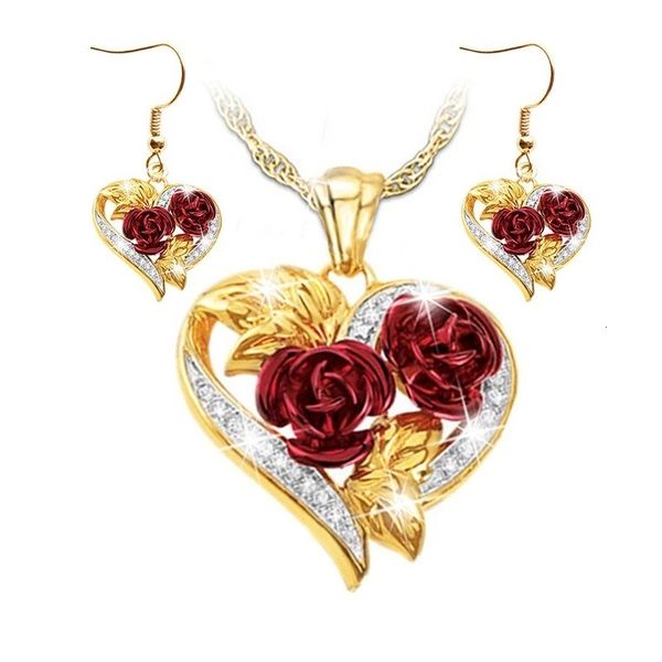 jewelry sets 1 piece /3 pieces / set of fashion women's rose flower valentine's day engagement wedding diamond necklace earrings g, Black
jewelry sets 1 piece /3 pieces / set of fashion women's rose flower valentine's day engagement wedding diamond necklace earrings g, Black