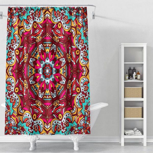 custom home decoration 3d print mandala pattern eastern europe bohemian style bathroom toilet waterproof shower curtains
custom home decoration 3d print mandala pattern eastern europe bohemian style bathroom toilet waterproof shower curtains