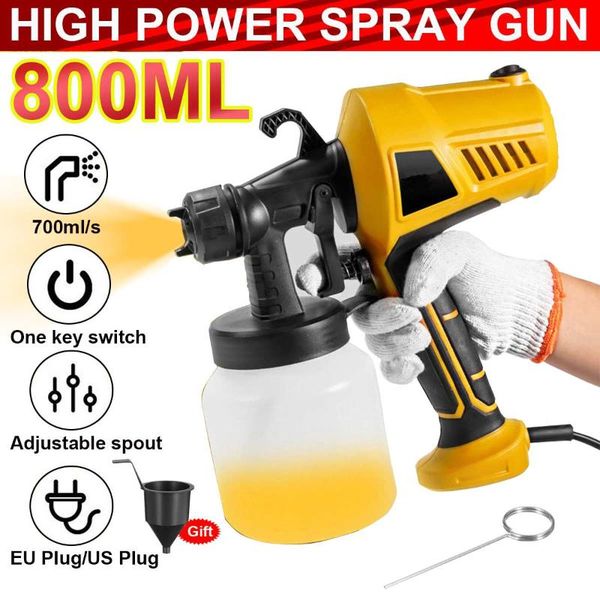 professional spray guns drillpro electric gun 220v 110v high power home paint sprayer airbrush 800ml for car furniture spraying
professional spray guns drillpro electric gun 220v 110v high power home paint sprayer airbrush 800ml for car furniture spraying